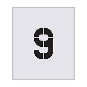 アイマーク ステンシル 9 文字サイズ150×90mm AST69 | アイマーク