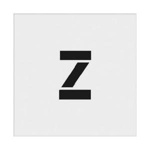 アイマーク IM　ステンシル　Z　文字サイズ100×65mm AST-Z10065 | アイマーク