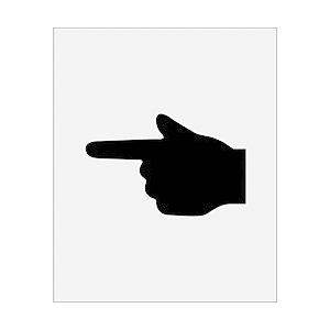 アイマーク ＩＭ　ステンシル　絵の指差呼称　文字サイズ９０×１４０ｍｍ   AST-35 | アイマーク