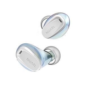 NUARL 完全ワイヤレスイヤホン  オーロラホワイト MINI3-AW ［ワイヤレス(左右分離) /ノイズキャンセリング対応 /Bluetooth対応］ | 