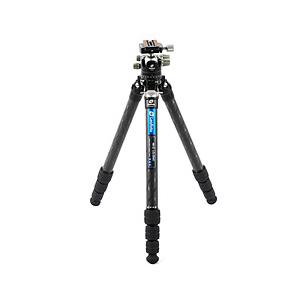 LEOFOTO ハイエンドカーボン三脚・自由雲台セット Mr.Q(LQ)シリーズ LQ-324C+LH-40 ［4段 /3WAY雲台］