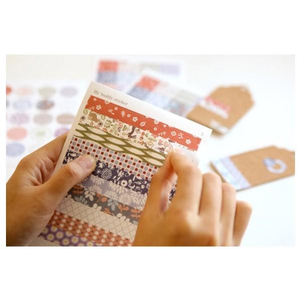 デコレクションズ パッチワークステッカー（MyBuddy）　PWS-BD 【864】 |  | 05