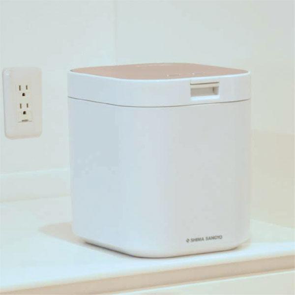 島産業 生ごみ減量乾燥機 パリパリキュー ピンクゴールド PPC-11PG ［温風乾燥式］ |  | 03