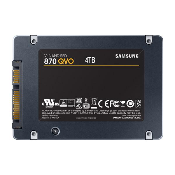 SAMSUNG(サムスン) 内蔵SSD SATA接続 870QVO MZ-77Q4T0B/IT ［4TB /2.5 