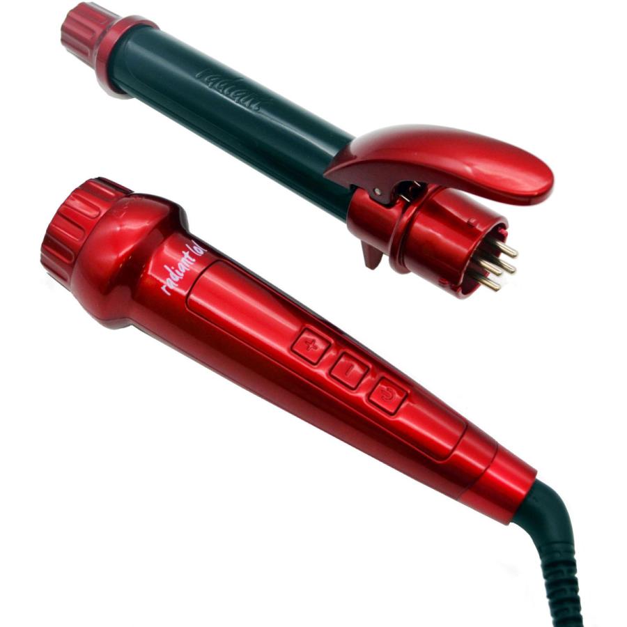 BNEXT radiant ラディアント ヘッド交換ができるカールアイロン radiant lol 26mm  レッド HXP016-26 ［26mm /交流（コード）式］ |  | 02