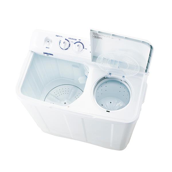 ハイアール 二槽式洗濯機  ホワイト JW-W80F-W ［洗濯8.0kg /乾燥機能無 /上開き］ 【お届け日時指定不可】 |  | 03