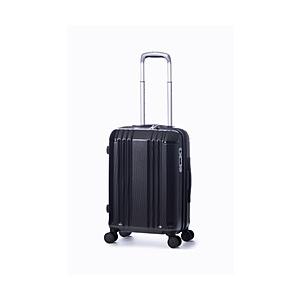 【NEW限定品】 ハードキャリー スーツケース A.L.I 34L(40L) ［TSAロック搭載］ ALI-008-18W ウェーブブラック デカかるEdge ハードタイプスーツケース