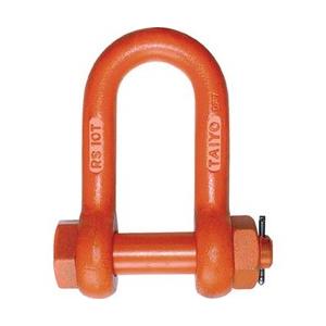 大洋製器工業 軽量シャックル　ストレート・ボルトナット　10t　RS10T | 