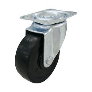 ユーエイキャスター キャスター自在車　ハードゴム径75　SG75RH | 