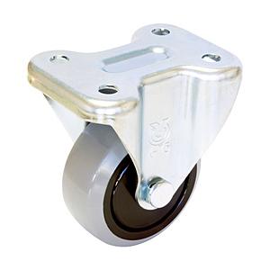 ユーエイキャスター 産業用キャスター固定車　150径ナイロンホイルウレタン車輪　GUK150 | 