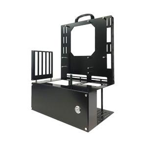 長尾製作所 PCケース オープンフレーム ver.micro-ATX ブラック N-FRAME-MATX | 