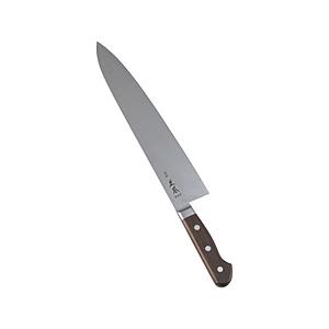 日本全国 送料無料正本総本店 正本 最高級炭素鋼 牛刀(ツバ付き) 33cm