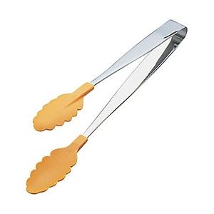 田辺金具 18-0抗菌 耐熱カラートング 大 オレンジ ＜BTVC704＞ | 