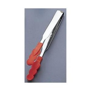 田辺金具 18-0N抗菌 耐熱カラートング スリム 小 レッド ＜BTVD402＞ | 