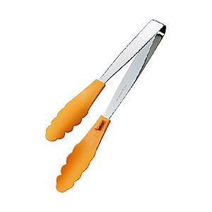 田辺金具 ストッパー付マルチトング270  オレンジ 1436 | 