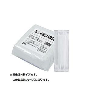いただきます 平型おしぼり L（100枚入）＜POS9603＞ | 