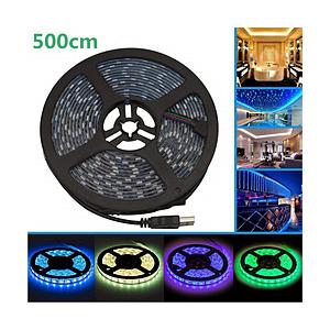 ROYAL MONSTER LEDテープライトUSB給電5m  RGBマルチカラー RM-3573 【864】 | 