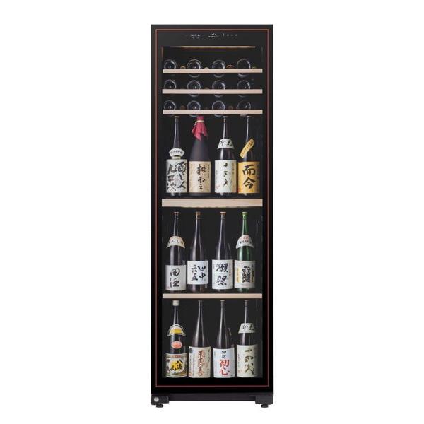 【基本設置料金セット】 フォルスタージャパン FJC-366GD ワインセラー CASUAL+ ブラック [122本 /右開き] 【お届け日時指定不可】 |  | 03