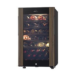 【基本設置料金セット】 フォルスタージャパン ワインセラー GrandCellar(グランセラー) ウッドブラウン SG-121GS-WB ［49本 /右開き］ 【お届け日時指定不可】 | 
