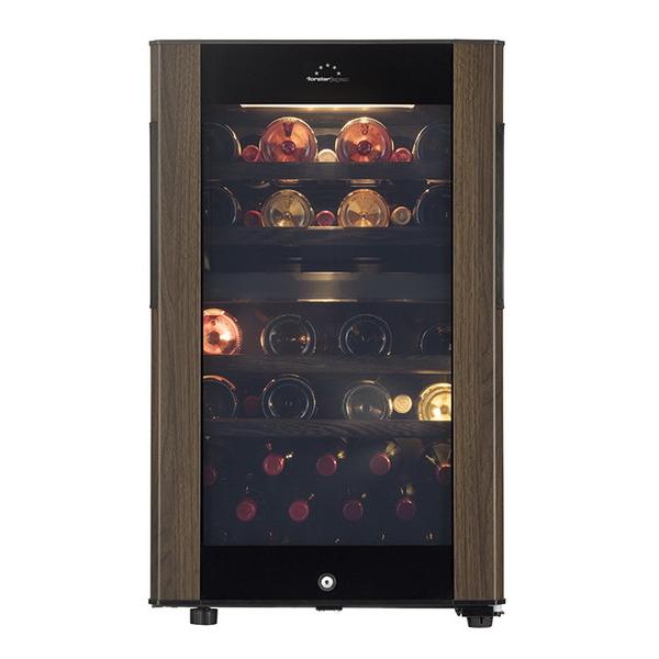 【基本設置料金セット】 フォルスタージャパン ワインセラー GrandCellar(グランセラー) ウッドブラウン SG-122GD-WB ［41本 /右開き］ 【お届け日時指定不可】 |  | 01