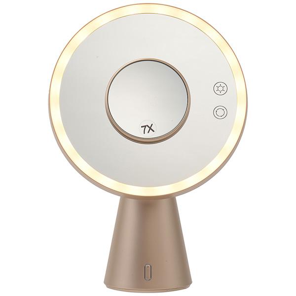 アイキャッチ 真実の鏡Luxe-Bluetooth シャンパンゴールド EC017LXUSB7X | オルゴ | 02