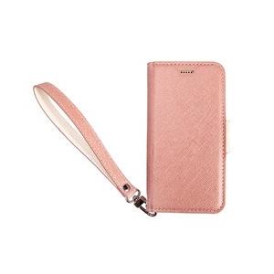 サンクチュアリ CoralloNU(エヌユー)合皮手帳型ケースforiPhone8/7/6s/6/シャンパンローズホワイト | 