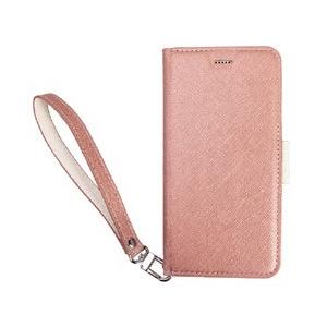 サンクチュアリ CoralloNU(エヌユー)合皮手帳型ケースforiPhone8Plus/7Plus/6sPlus/6Plus/シャンパンローズホワイト [振込不可] | 