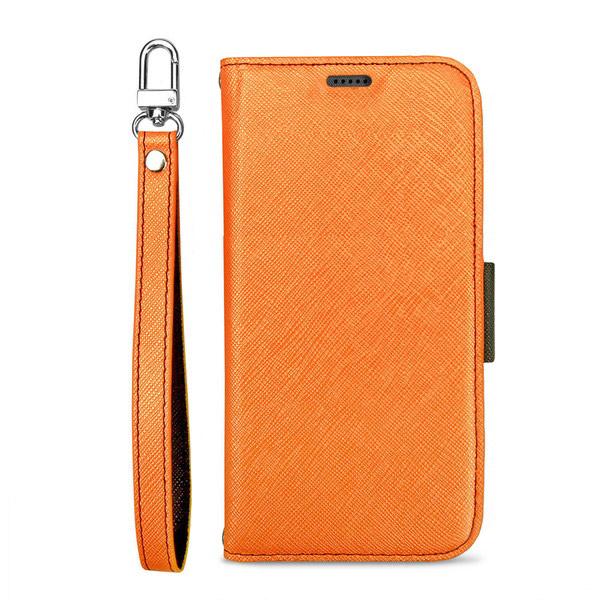 CORALLO Corallo コラーロ NU 手帳型ケース for iPhone11 (Orange+Black) CR_IKMCSPLNU_OB オレンジ×ブラック |  | 01