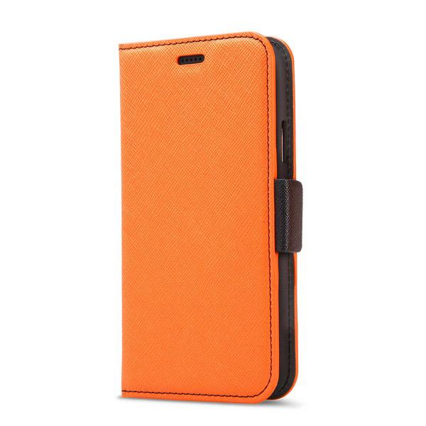 CORALLO Corallo コラーロ NU 手帳型ケース for iPhone11 (Orange+Black) CR_IKMCSPLNU_OB オレンジ×ブラック |  | 02