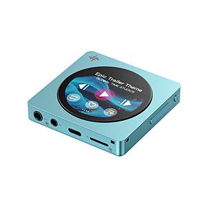 FiiO(フィーオ) ハイレゾポータブルプレーヤー Snowsky DISC Blue  ブルー FIO-SSDISC-L ［ハイレゾ対応］ | 