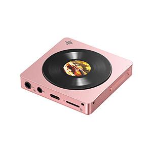 FiiO(フィーオ) ハイレゾポータブルプレーヤー Snowsky DISC Pink  ピンク FIO-SSDISC-P ［ハイレゾ対応］ | 