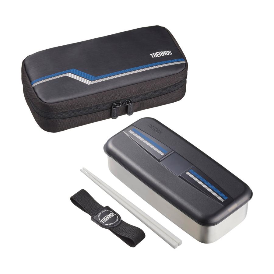 THERMOS(サーモス) フレッシュランチボックス ラインブラック DSD-704 | THERMOS | 02