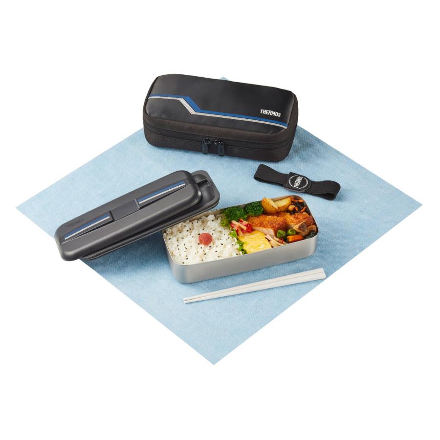 THERMOS(サーモス) フレッシュランチボックス ラインブラック DSD-704 | THERMOS | 04