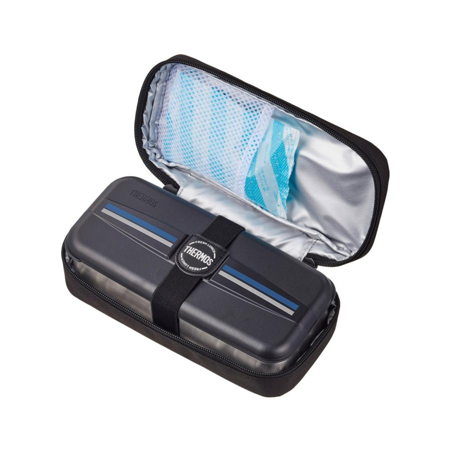 THERMOS(サーモス) フレッシュランチボックス ラインブラック DSD-704 | THERMOS | 05