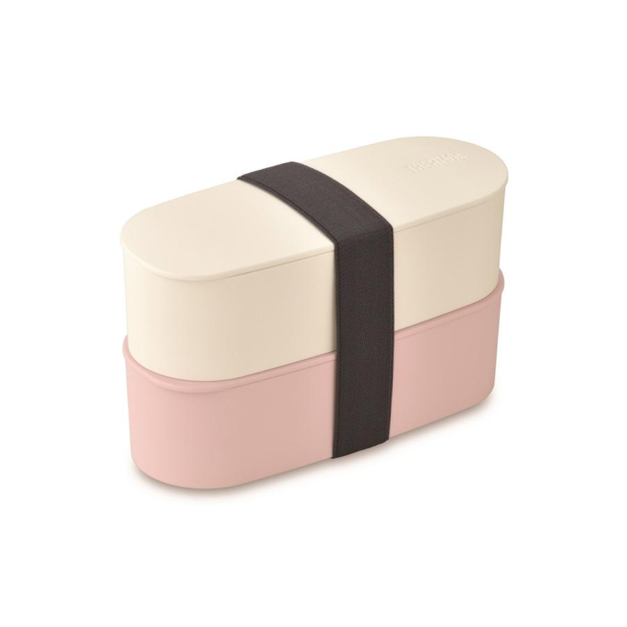 THERMOS(サーモス) フレッシュランチボックス ライトピンク DJT-600W [食洗機対応/蓋以外電子レンジ対応] | THERMOS | 01