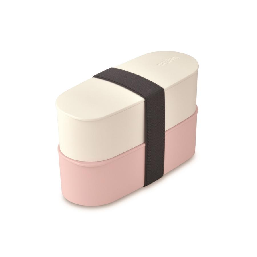 THERMOS(サーモス) フレッシュランチボックス ライトピンク DJT-600W [食洗機対応/蓋以外電子レンジ対応] | THERMOS | 02