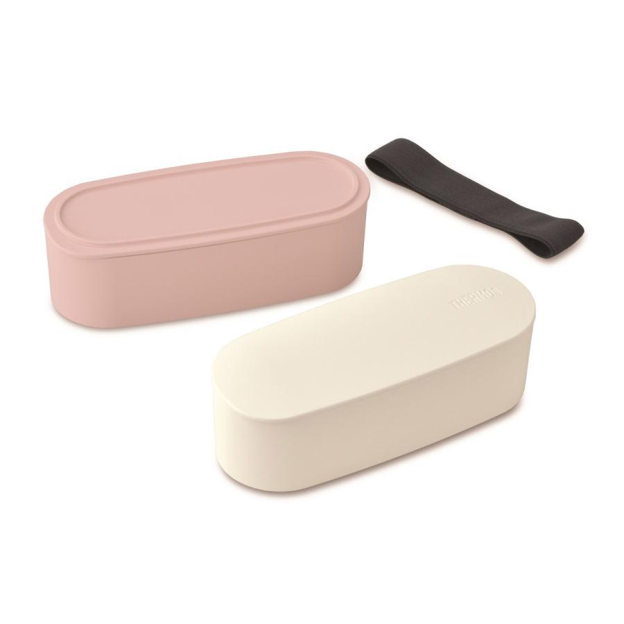 THERMOS(サーモス) フレッシュランチボックス ライトピンク DJT-600W [食洗機対応/蓋以外電子レンジ対応] | THERMOS | 03