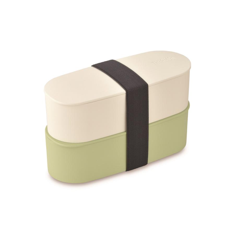 THERMOS(サーモス) フレッシュランチボックス ライトグリーン DJT-600W [食洗機対応/蓋以外電子レンジ対応] | THERMOS | 02