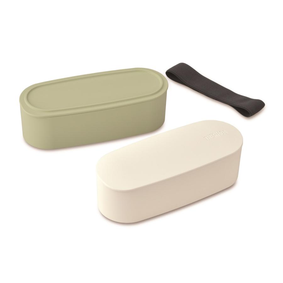 THERMOS(サーモス) フレッシュランチボックス ライトグリーン DJT-600W [食洗機対応/蓋以外電子レンジ対応] | THERMOS | 03