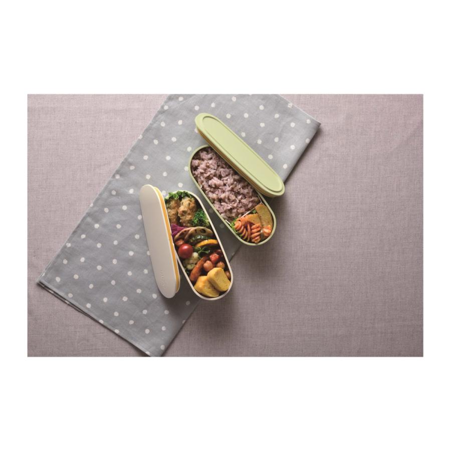 THERMOS(サーモス) フレッシュランチボックス ライトグリーン DJT-600W [食洗機対応/蓋以外電子レンジ対応] | THERMOS | 06