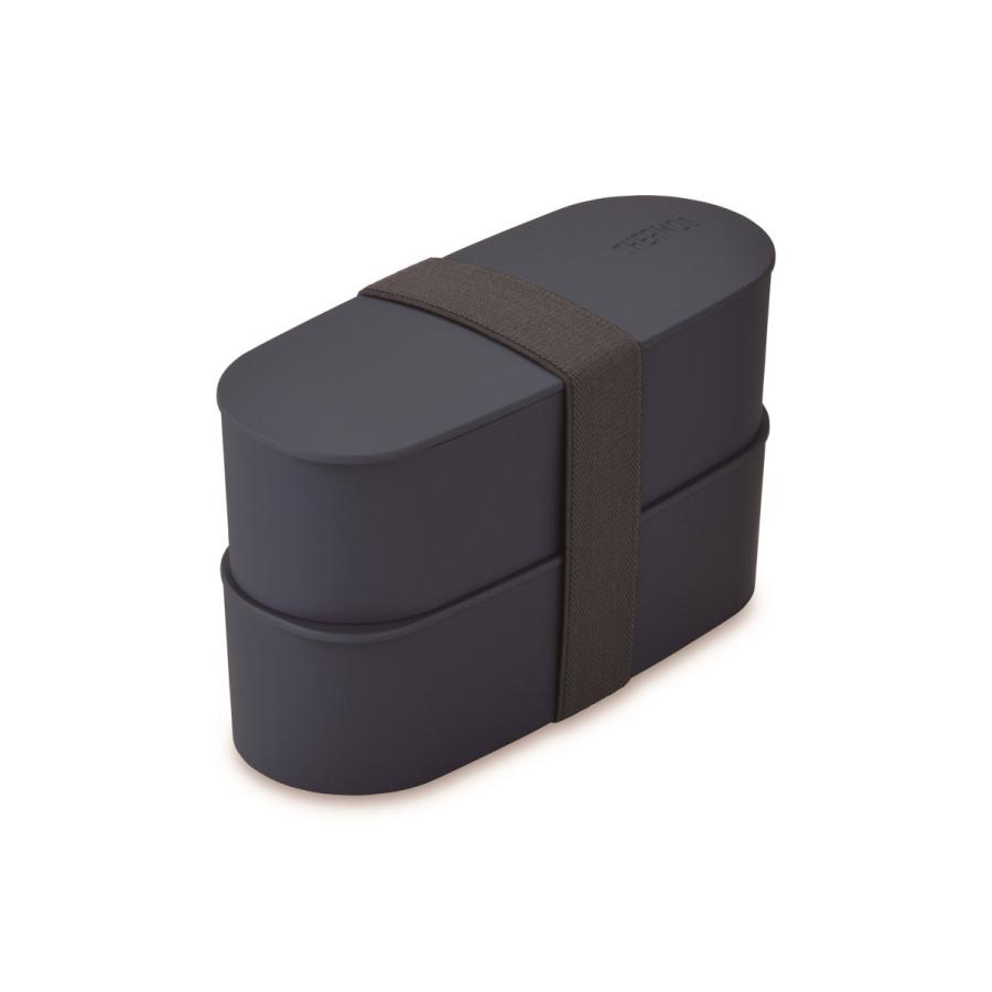 THERMOS(サーモス) フレッシュランチボックス ネイビー DJT-600W [食洗機対応/蓋以外電子レンジ対応] | THERMOS | 01