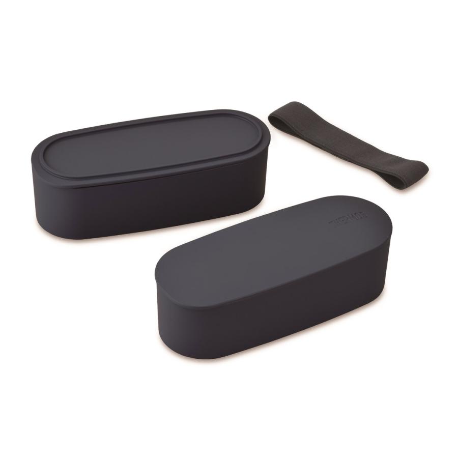 THERMOS(サーモス) フレッシュランチボックス ネイビー DJT-600W [食洗機対応/蓋以外電子レンジ対応] | THERMOS | 03