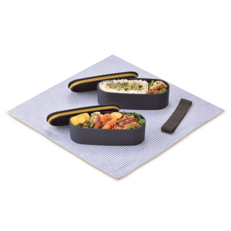 THERMOS(サーモス) フレッシュランチボックス ネイビー DJT-600W [食洗機対応/蓋以外電子レンジ対応] | THERMOS | 04