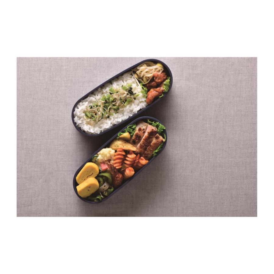 THERMOS(サーモス) フレッシュランチボックス ネイビー DJT-600W [食洗機対応/蓋以外電子レンジ対応] | THERMOS | 06