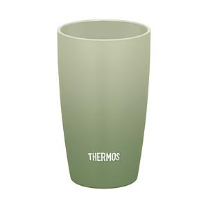 THERMOS(サーモス) 食洗対応陶器調真空断熱タンブラー [340ml]  オリーブグリーン JDM-341-OG | THERMOS