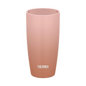 THERMOS(サーモス) 食洗対応陶器調真空断熱タンブラー [420ml]  ローズベージュ JDM-421-RBE | THERMOS