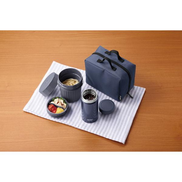 THERMOS(サーモス) ヌードルコンテナー 360ml  ネイビー JEC-1000-NVY | THERMOS | 05