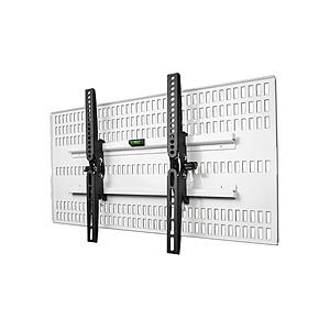 スタープラチナ テレビ壁掛け金具 37-47インチ対応 TVセッター壁美人TI200 ホワイト | 
