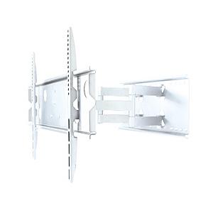 スタープラチナ テレビ壁掛け金具 37-65インチ対応 TVセッターフリースタイルGP137 Mサイズ ホワイト | 