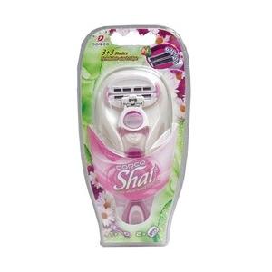 ドルコ Shai3+3 ホルダー(3+3枚刃女性用カミソリ) 本体+替刃1個入 | 